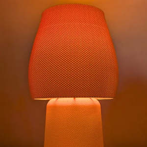 Lámpara estilo clásico con estructura de cesta